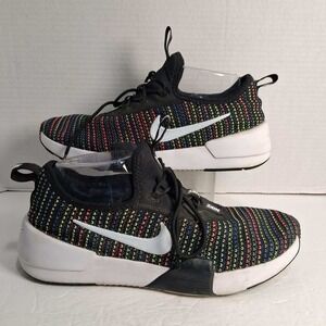 Nike Air Zoom Pegasus 35 Multi Color Flyknit Running Shoes Youth 7Y‎ Womens 8.5